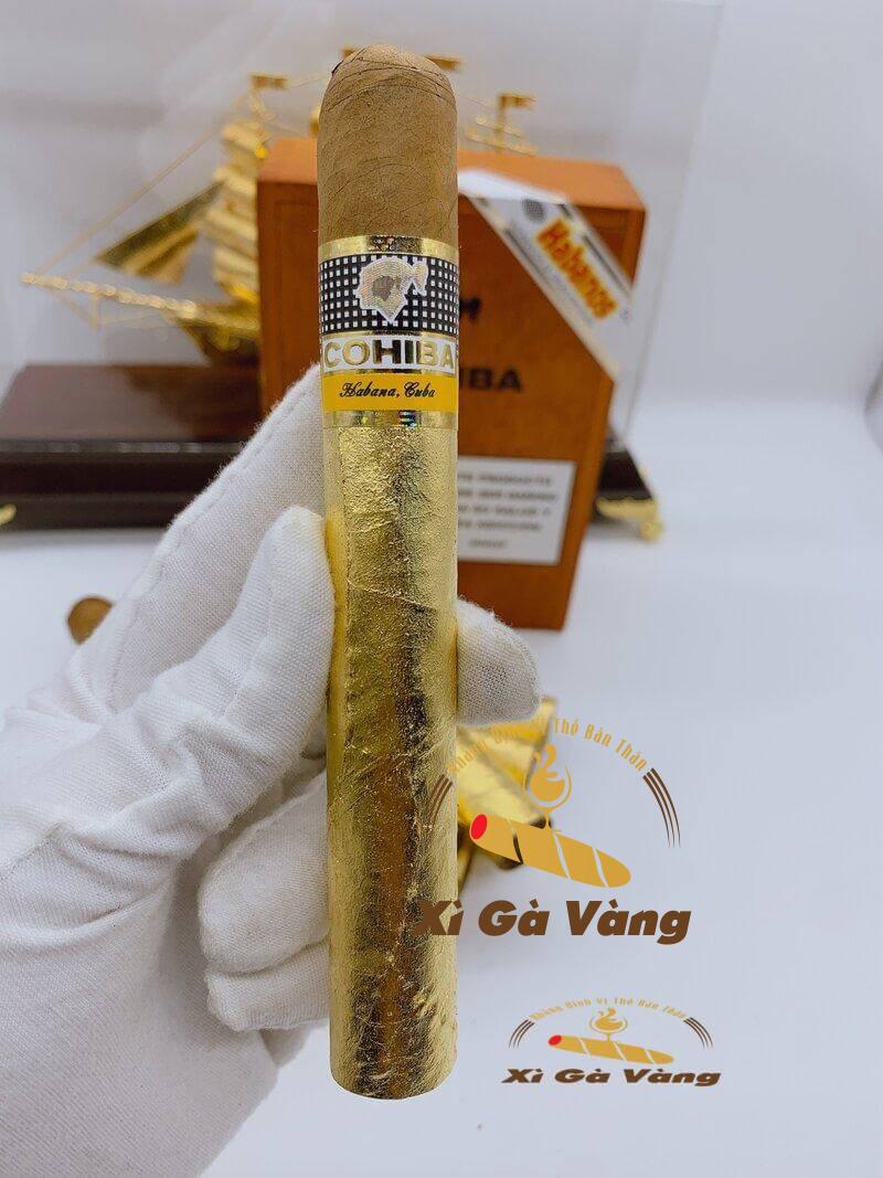 Lớp wrapper làm từ vàng 24K sang trọng